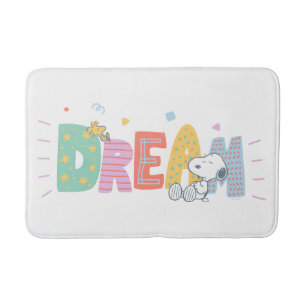 Tapis De Bain cacahuètes Snoopy & Woodstock Dream