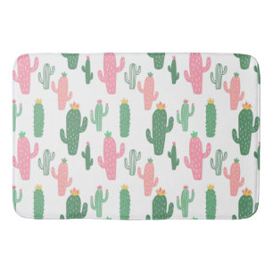 Tapis De Bain Cactus motif salle de bain pour enfants