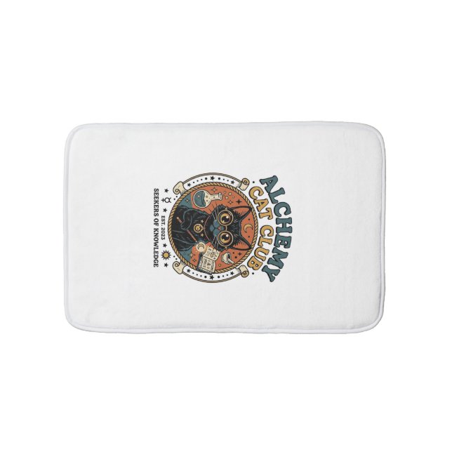 Tapis De Bain Cadeau d'amour de chat d'alchimie - Alchemy Cat Cl (Devant)