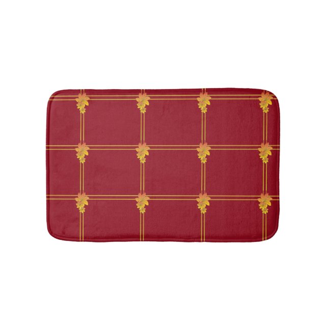 Tapis De Bain Cadeau de fleur (Devant)