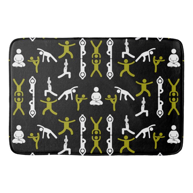 Tapis De Bain Cadeau de yoga unique (Devant)