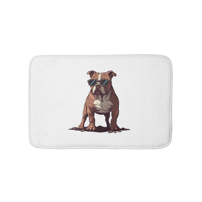 Tapis De Bain Cadeaux du propriétaire de Pitbull (Devant)
