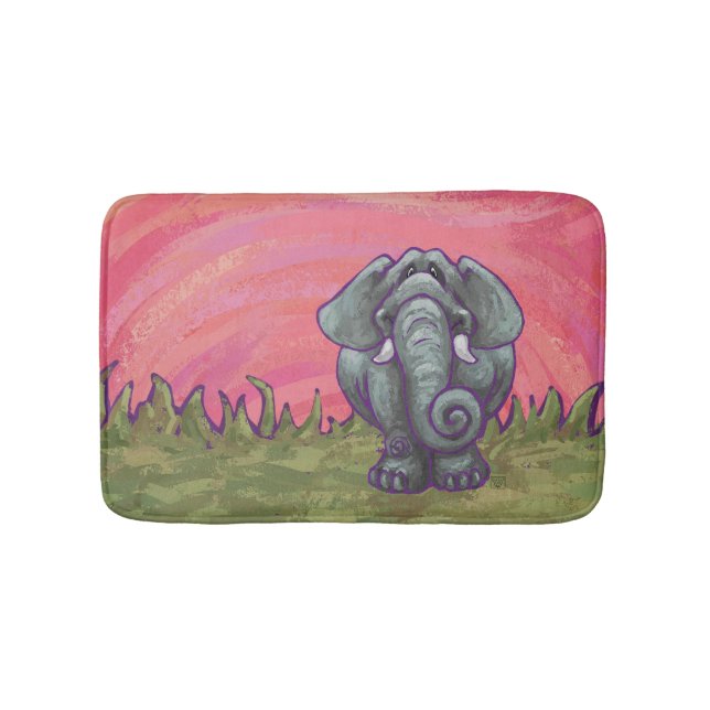 Tapis De Bain Cadeaux et accessoires éléphants (Devant)