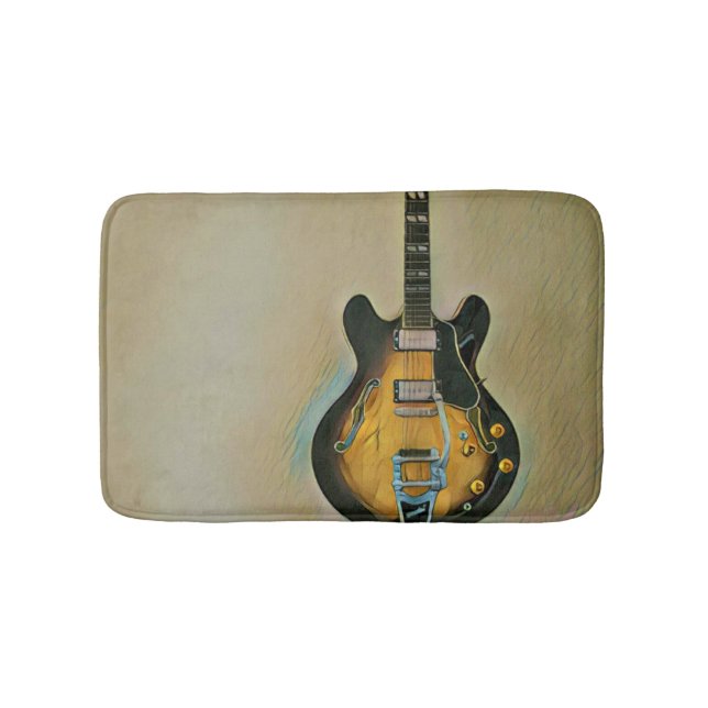 Tapis De Bain Cadeaux guitaristes (Devant)