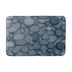 Tapis De Bain Cailloux d'art de la rivière bleue