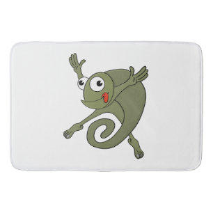 Tapis De Bain Caméléon Incroyable