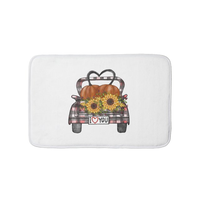 Tapis De Bain Camion Halloween (Devant)