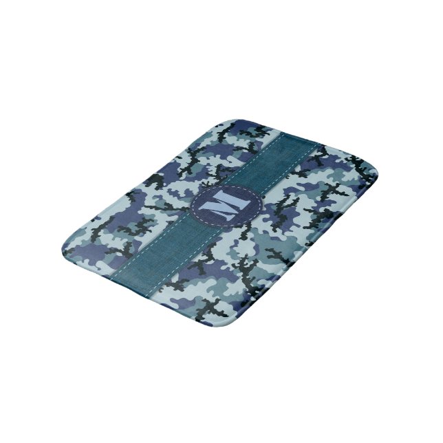Tapis De Bain Camouflage de la marine (Angle)