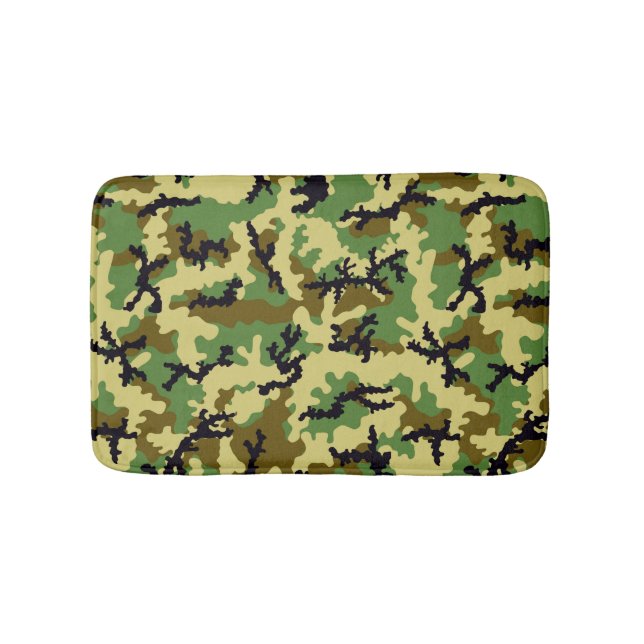 Tapis De Bain Camouflage des bois (Devant)