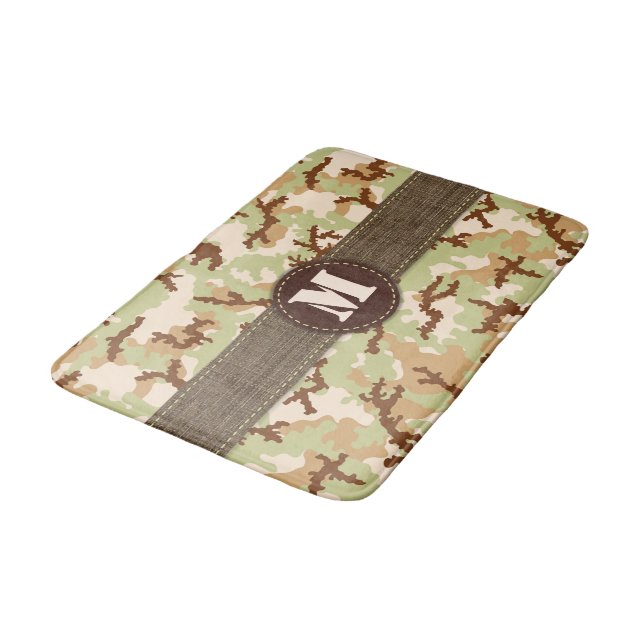 Tapis De Bain Camouflage du désert (Angle)