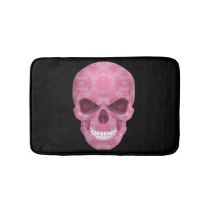 Tapis De Bain Camouflage rose Mat de bain crâne
