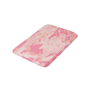 Tapis De Bain Camouflage Rose, Militaire, Armée