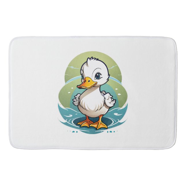 Tapis De Bain canard-blanc (Devant)