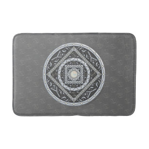 Tapis De Bain Cancer Mandala Bath Mat