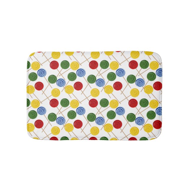 Tapis De Bain Candy pattern | Lollies pattern | lollipop 21 (Devant)