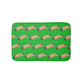 Tapis De Bain Cannoli (Arrière - plan vert)