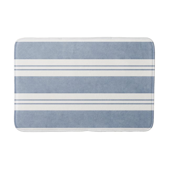 Tapis De Bain Cape Cod Bleu (Devant)