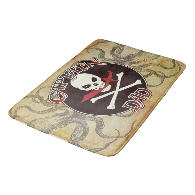 Tapis De Bain Capitaine Papa - Embracé par Deep Deep (Angle)