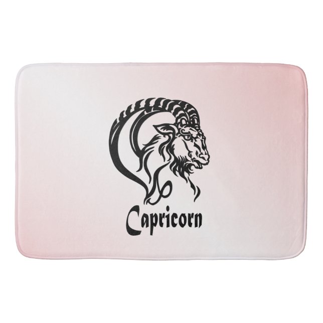 Tapis De Bain Capricorne la Chèvre de Mer Zodiaque (Devant)