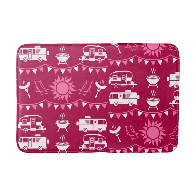 Tapis De Bain Caravan Camping Maison Décor (Devant)
