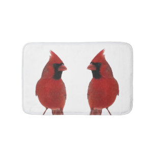 Tapis De Bain Cardinal du Nord - Mats de bain pour oiseaux