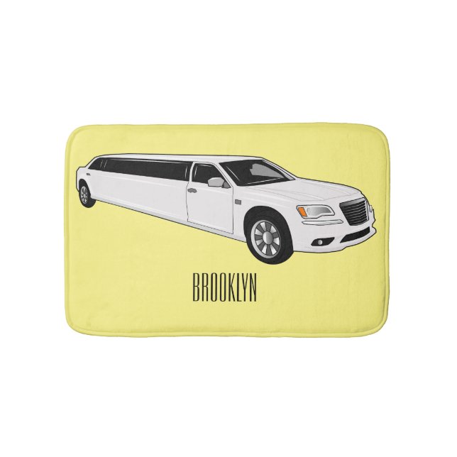 Tapis De Bain Caricature limousine (Devant)