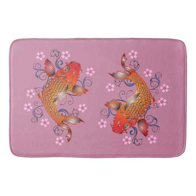 Tapis De Bain Carpe de Koi (Devant)