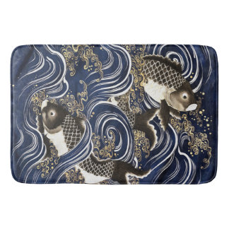 Tapis De Bain Carpes japonaises Bath Mat