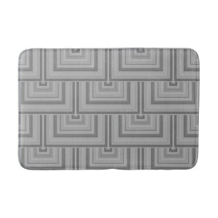 Tapis De Bain Carré gris