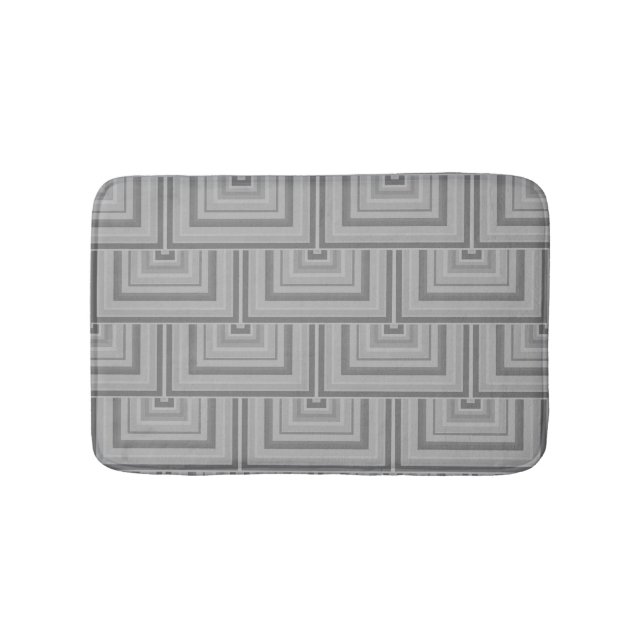Tapis De Bain Carré gris (Devant)