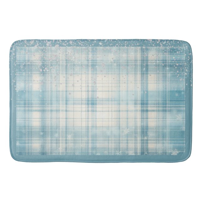 Tapis De Bain Carreaux bleus (Devant)