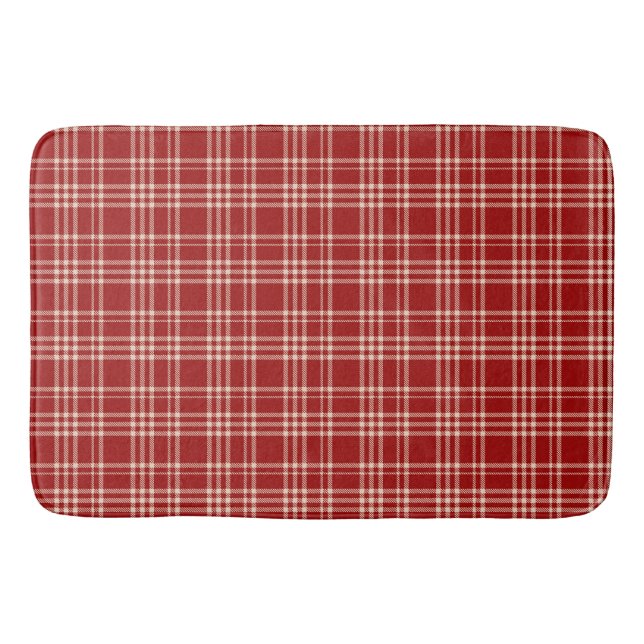 Tapis De Bain Carreaux Palaka Hawaïens (Devant)