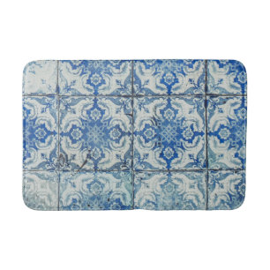 Tapis De Bain Carreaux portugais Vintages Motif - Azulejo