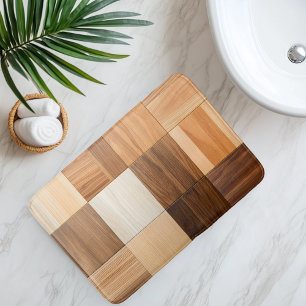Tapis De Bain Carrelage en Bois Imitation