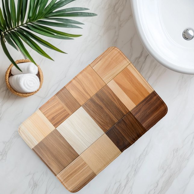 Tapis De Bain Carrelage en Bois Imitation (Créateur téléchargé)