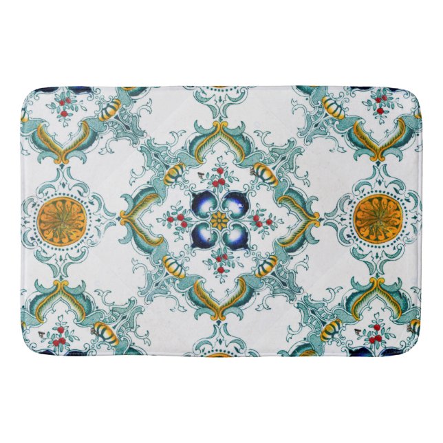 Tapis De Bain Carrelage Victorien Motif sur (Devant)