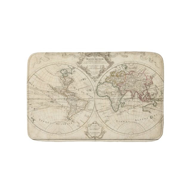 Tapis De Bain Carte 2 (Devant)