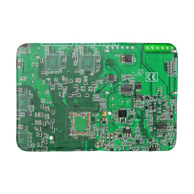 Tapis De Bain Carte circuit imprimé circuit vert PCB (Devant)