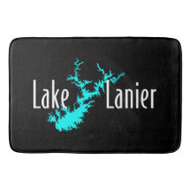 Carte du lac Lanier Géorgie pour la navigation de