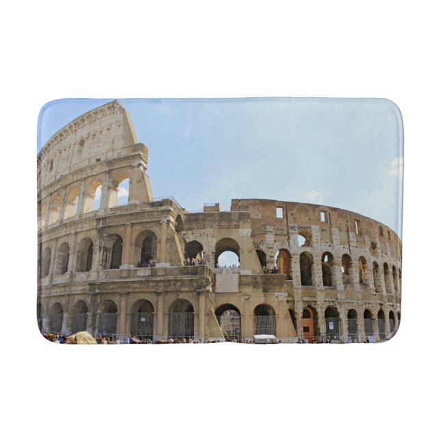 Tapis De Bain Carte postale Colesseum (Devant)