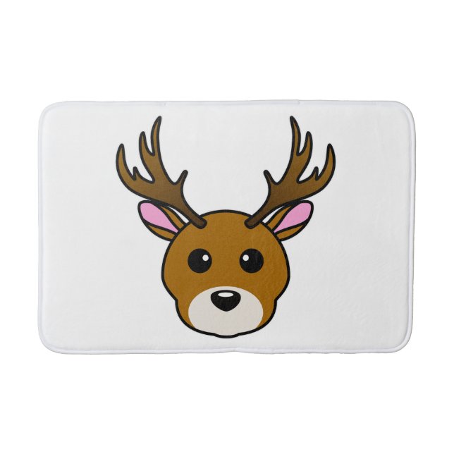 Tapis De Bain Cartoon Deer (Devant)