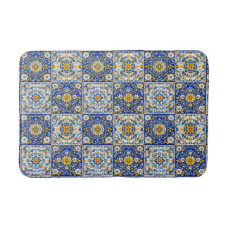 Tapis De Bain Casa Colorida Azulejo
