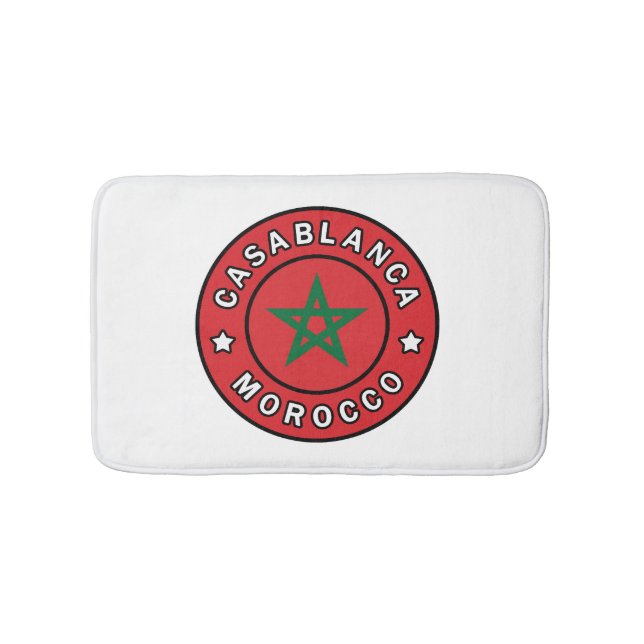 Tapis De Bain Casablanca Maroc (Devant)