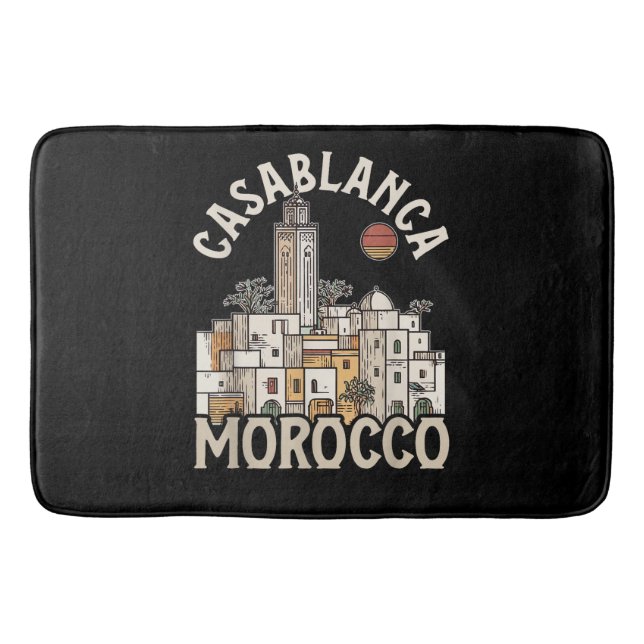 Tapis De Bain casablanca maroc  (Devant)