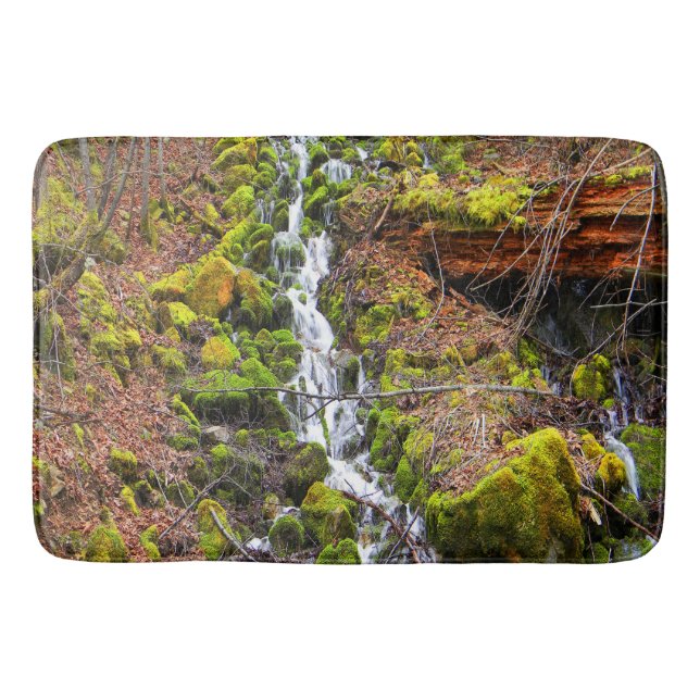 Tapis De Bain Cascade de source de montagne..... (Devant)
