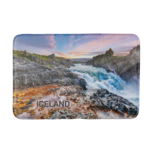 Tapis De Bain Cascades de Geitafoss, Islande