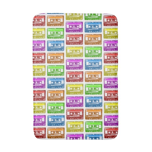Tapis De Bain Cassette, je suis cette vieille (Devant (Vertical))