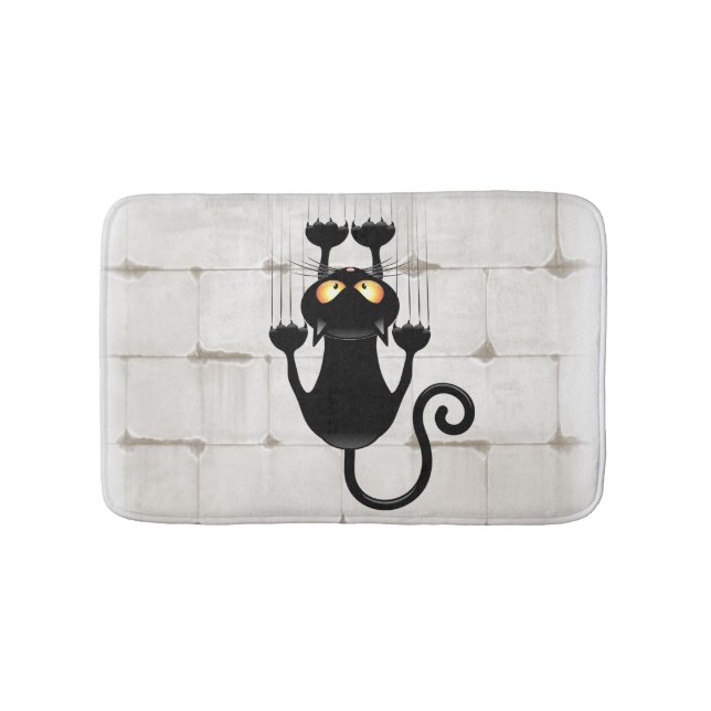 Tapis De Bain Cat Falling down fun dessin personnage (Devant)