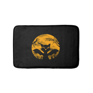 Tapis De Bain Cat Halloween