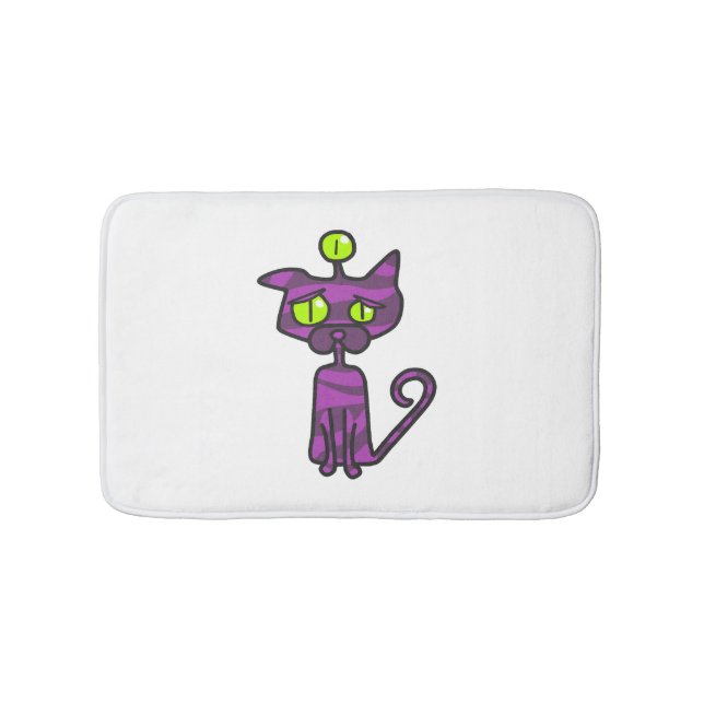 Tapis De Bain Cat Halloween (Devant)